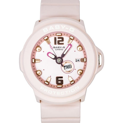 Casio Baby-G Plus Analog Resin Strap Pastel Pink Dial Quartz BGA-15K-4A 100M Women's Watch