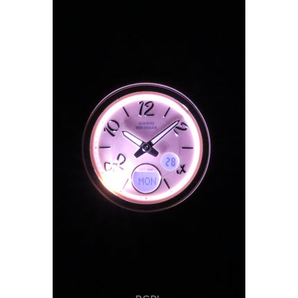 Casio Baby-G Analog Digital Resin Strap Pink Dial Quartz BGA-290RA-4A 100M Women's Watch