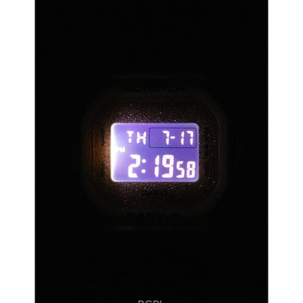 Casio Baby-G Digital Pink Resin Strap Quartz BGD-565GC-4 100M Women's Watch