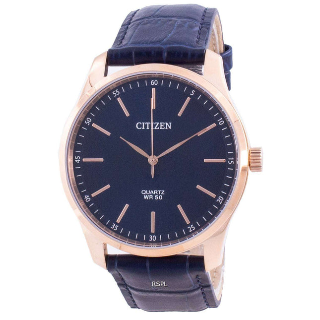 Citizen Blue Dial Calf Leather Quartz BH5003-00L Men's Watch
