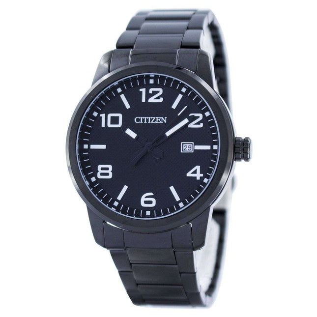 Citizen Quartz Black Dial BI1025-53E Mens Watch