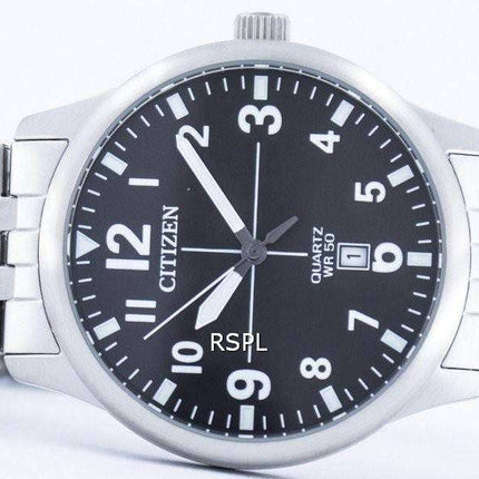 Citizen Quartz Black Dial BI1050-81F Mens Watch