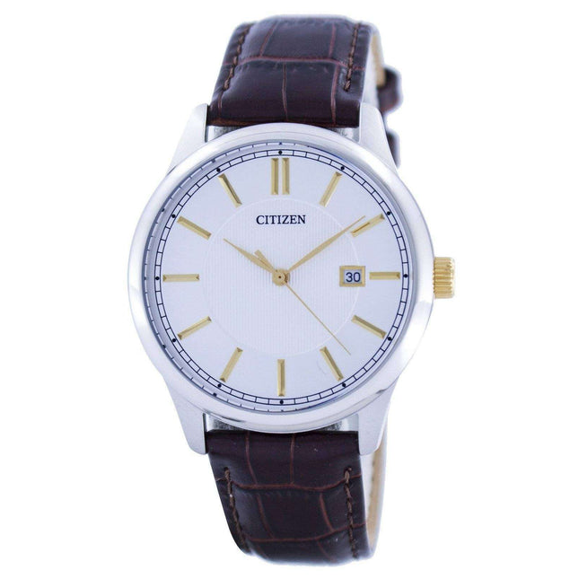 Citizen Quartz Silver Dial BI1054-04A Mens Watch
