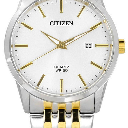 Citizen Champagne Dial Two Tone Stainless Steel Quartz BI5006-81P Mens Watch