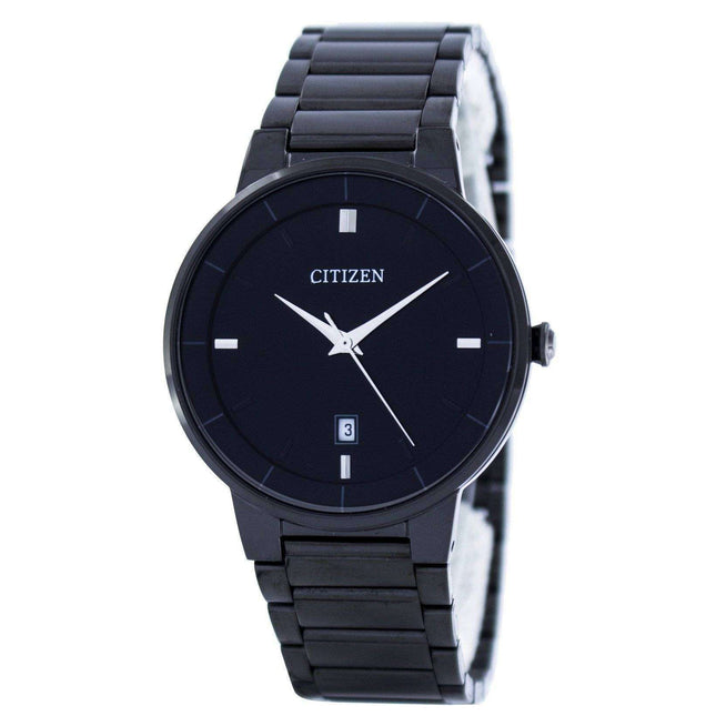 Citizen Quartz Black Dial BI5017-50E Mens Watch