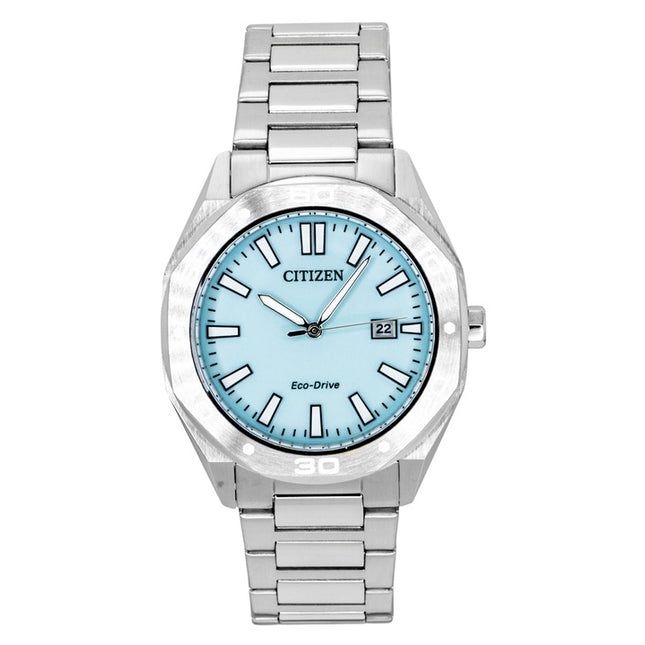 Citizen Eco-Drive Stainless Steel Blue Dial Solar BM7631-87M Men's Watch