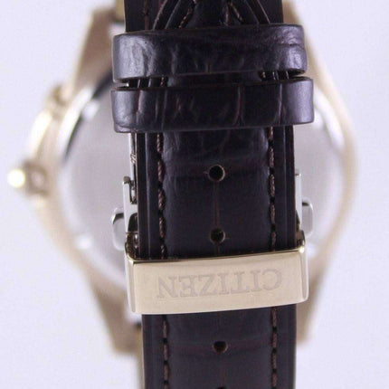 Citizen Eco-Drive Calendar Moon Phase BU0003-02P Mens Watch