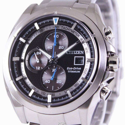 Citizen Eco-Drive Titanium Chronograph CA0550-52E Mens Watch