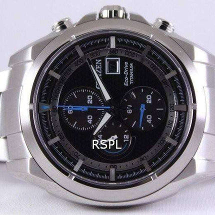 Citizen Eco-Drive Titanium Chronograph CA0550-52E Mens Watch