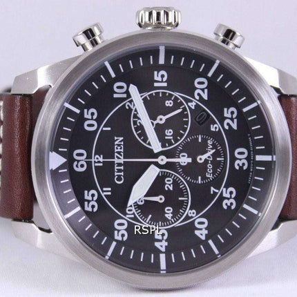 Citizen Eco-Drive Aviator Chronograph CA4210-16E Mens Watch