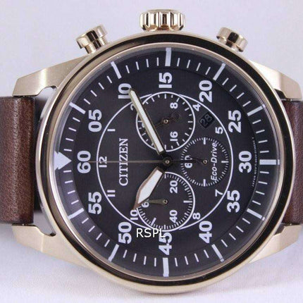 Citizen Eco-Drive Aviator Chronograph CA4213-00E Mens Watch