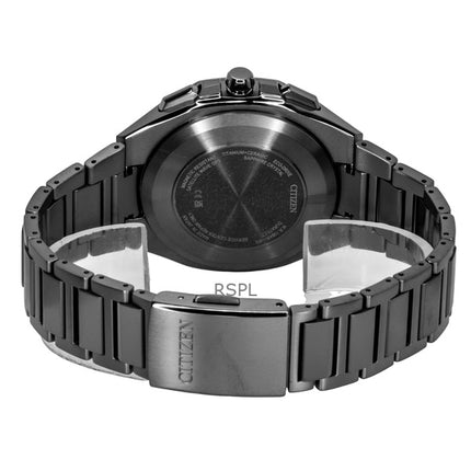 Citizen Eco-Drive Attesa Satellite Wave GPS Super Titanium Black Dial CC4105-69E 100M Men's Watch
