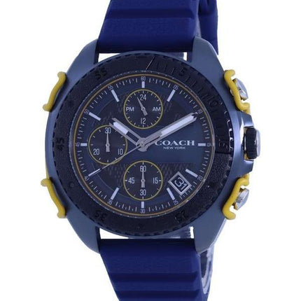 Coach C001 Black Dial Silicone Quartz CO14602454 Men's Watch