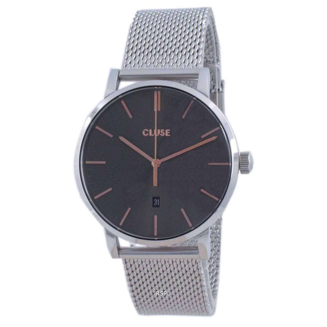 Cluse Aravis Grey Dial Stainless Steel Quartz CW0101501003 Womens Watch