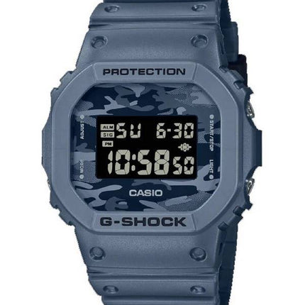 Casio G-Shock Blue Dial Resin Digital DW-5600CA-2 DW5600CA-2 200M Mens Watch