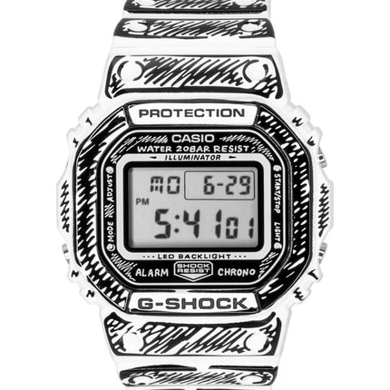 Casio G-Shock Digital Resin Strap Quartz DW-5600JV-7 200M Men's Watch