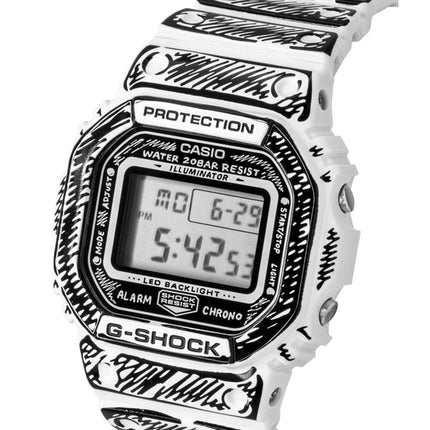 Casio G-Shock Digital Resin Strap Quartz DW-5600JV-7 200M Men's Watch