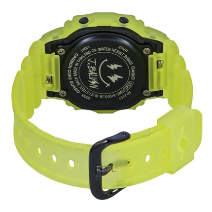 Casio G-Shock Digital J Balvin Resin Strap Quartz DWE-5600JB-1A9 200M Men's Watch