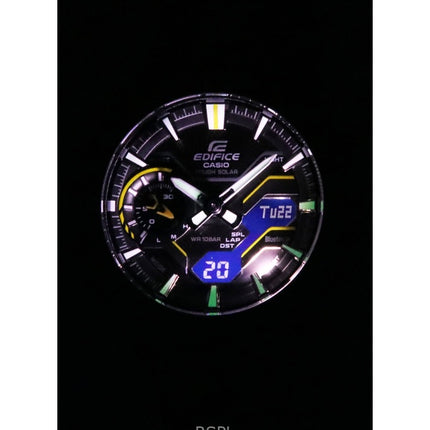 Casio Edifice Windflow Analog Digital Smartphone Link Black Dial Tough Solar ECB-2200RC-1A9 100M Men's Watch