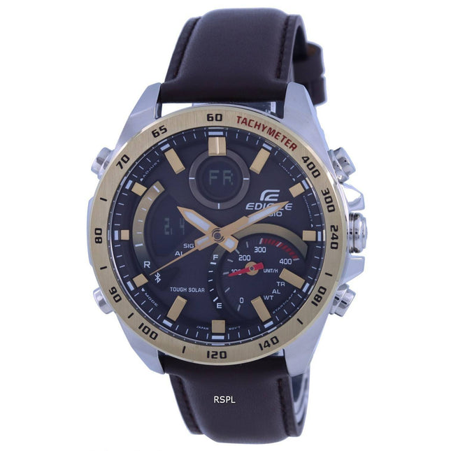 Casio Edifice Smartphone Link Chronograph Analog Digital Tough Solar ECB-900GL-1A ECB900GL-1 100M Mens Watch