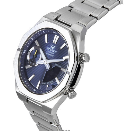 Casio Edifice Analog Digital Smartphone Link Blue Dial Quartz ECB-S10D-2A 100M Men's Watch