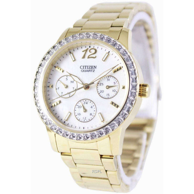 Citizen Quartz Swarovski Crystals ED8092-58D Womens Watch