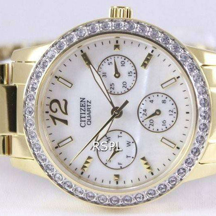 Citizen Quartz Swarovski Crystals ED8092-58D Womens Watch