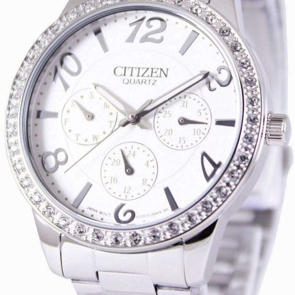 Citizen Quartz Swarovski Crystals ED8120-54A Womens Watch