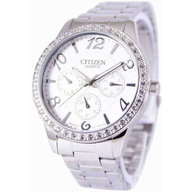 Citizen Quartz Swarovski Crystals ED8120-54A Womens Watch