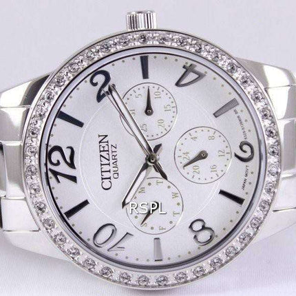 Citizen Quartz Swarovski Crystals ED8120-54A Womens Watch