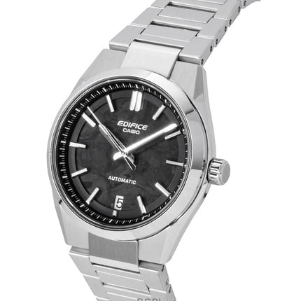 Casio Edifice Analog Stainless Steel Forged Carbon Grey Dial Automatic EFK-100CD-1A 100M Men's Watch