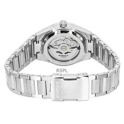 Casio Edifice Analog Stainless Steel Forged Carbon Green Dial Automatic EFK-100D-3A 100M Men's Watch