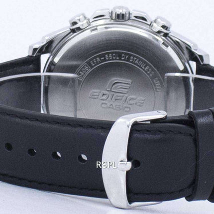 Casio Edifice World Time Quartz EFR-550L-1AV EFR550L-1AV Men's Watch