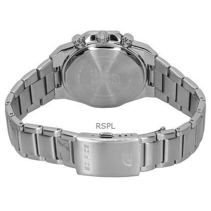 Casio Edifice Slim Line Analog Chronograph Stainless Steel Copper Dial Solar EFS-S570D-5A 100M Men's Watch