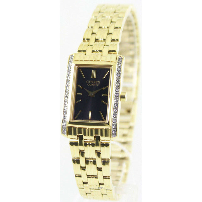 Citizen Quartz Swarovski Crystals EK1122-50E Womens Watch