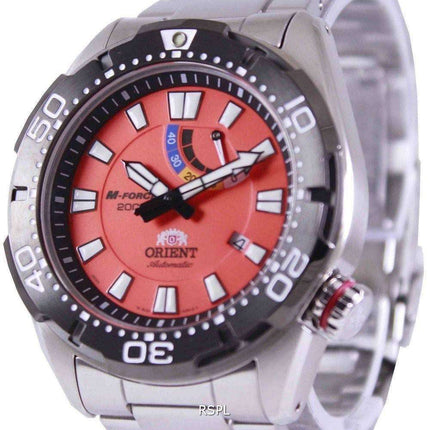 Orient M-Force Automatic Power Reserve 200M EL0A003M Mens Watch