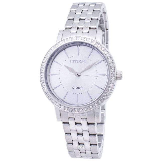 Citizen Quartz EL3040-80A Analog Diamond Accents Women's Watch