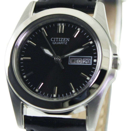 Citizen Quartz Black Dial EQ0560-09E Womens Watch