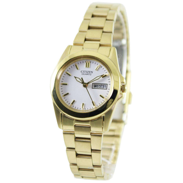 Citizen Quartz Gold Tone EQ0562-54A Womens Watch