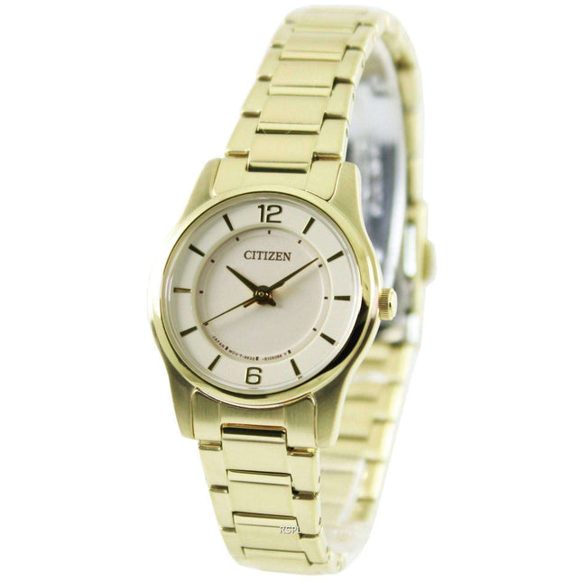 Citizen Quartz Gold Tone ER0182-59A Womens Watch