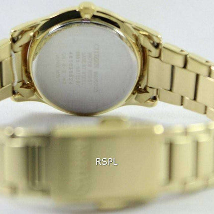 Citizen Quartz Gold Tone ER0182-59A Womens Watch