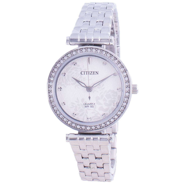 Citizen Stainless Steel Crystals Quartz ER0211-52A Womens Watch