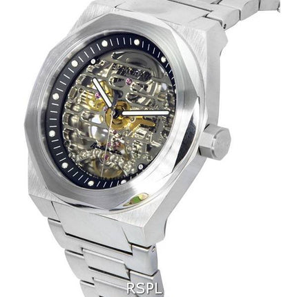 Thomas Earnshaw Clarke Outer Black Skeleton Dial Automatic ES-8228-22 Mens Watch