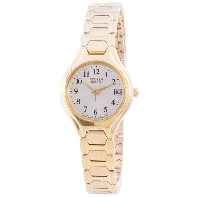 Citizen Champagne Dial Quartz EU2252-56P Women's Watch