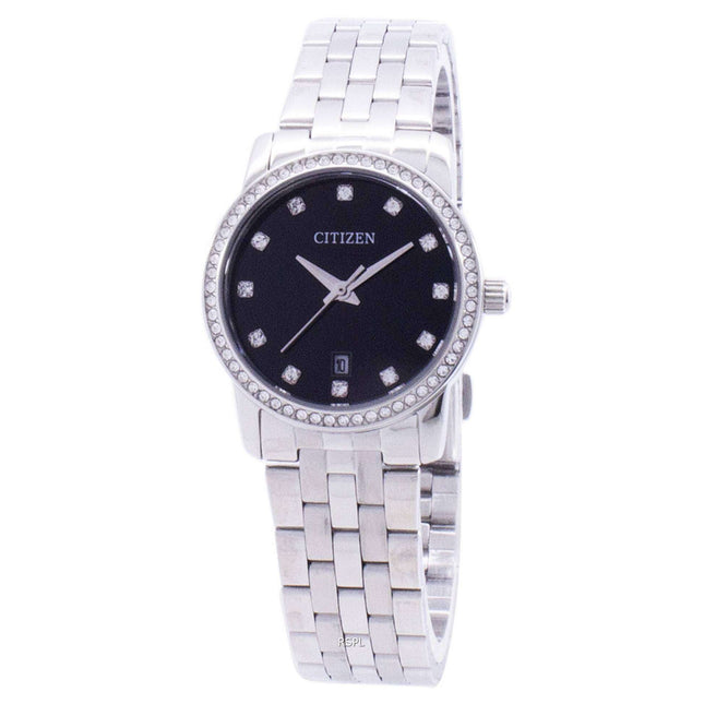 Citizen Quartz Diamond Accent EU6030-56E Women's Watch