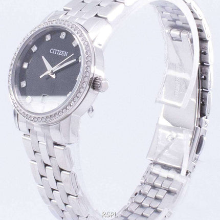 Citizen Quartz Diamond Accent EU6030-56E Women's Watch