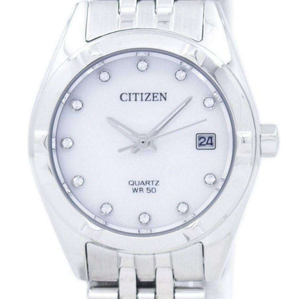 Citizen Analog Quartz Diamond Accent EU6050-59D Women's Watch