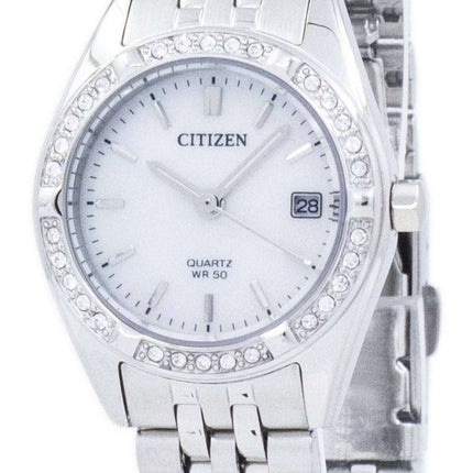 Citizen Quartz Diamond Accent EU6060-55D Women's Watch