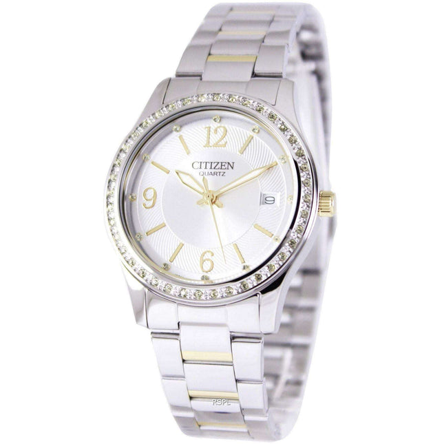 Citizen Quartz Swarovski Elements EV0044-58A Womens Watch