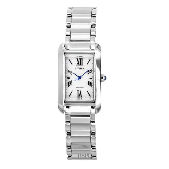 Citizen L Stainless Steel Silver Dial Eco-Drive EW5620-55A Women's Watch